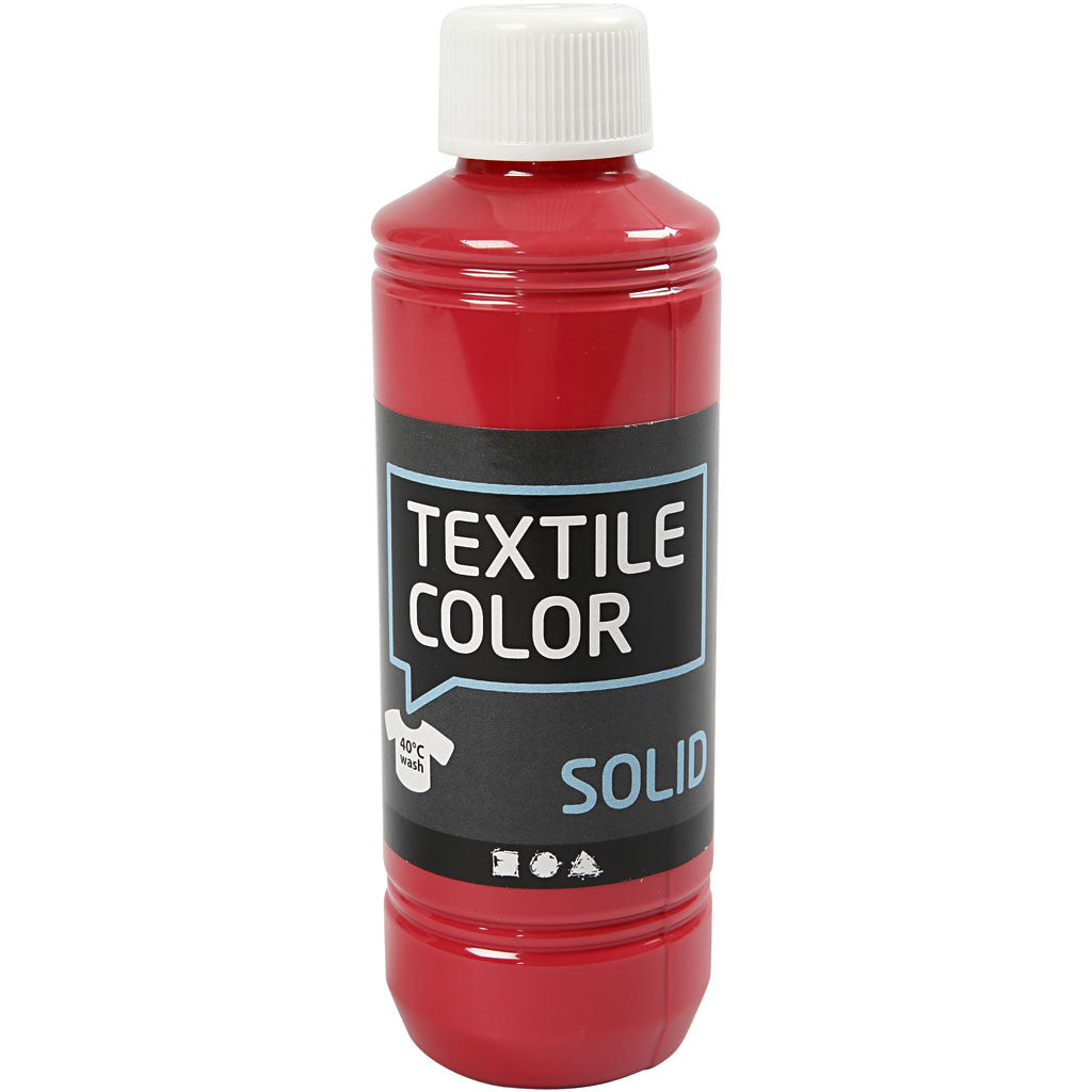 Textile Color, opaque, rouge, 250 ml/ 1 flacon [HOB-34616]