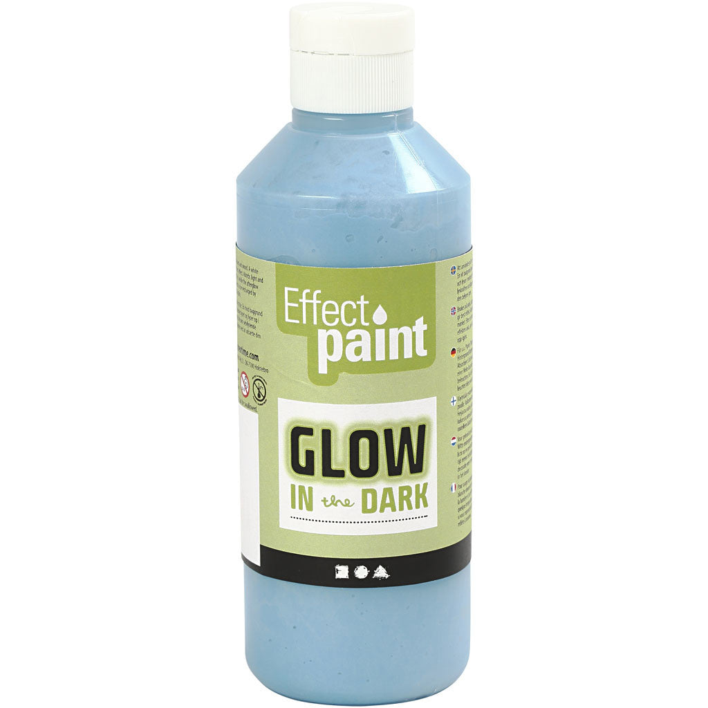 Glow in the Dark, bleu clair fluorescent, 250 ml/ 1 flacon [HOB-34930]