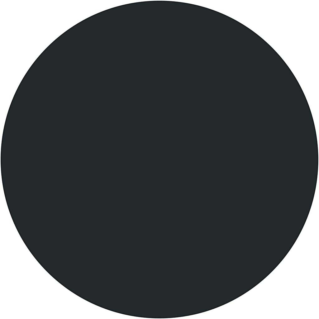 Peinture Acrylique, semi-brillant, opaque, noir, 500 ml/ 1 flacon [HOB-35408]