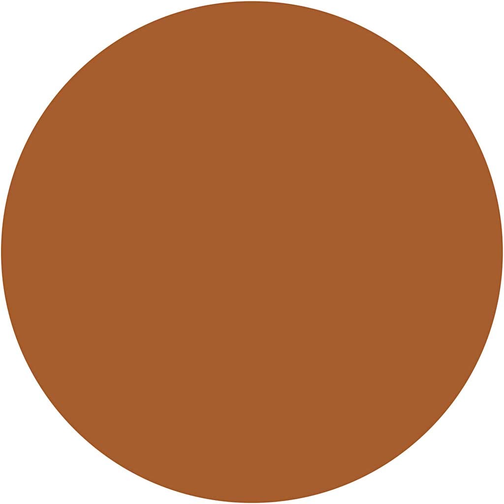 Peinture Acrylique, semi-brillant, opaque, raw sienna, 500 ml/ 1 flacon [HOB-35444]