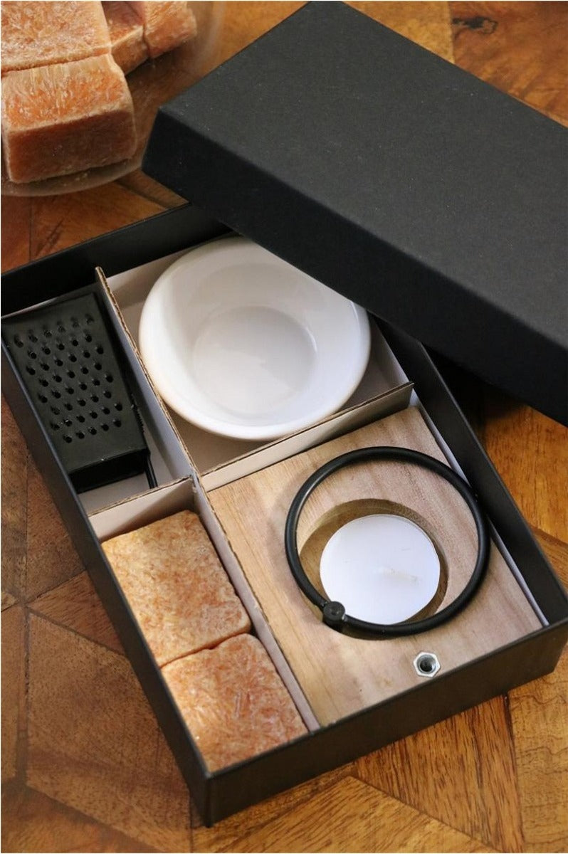 Porte-cube aromatique en bois (1 pcs) [IFS-36003]