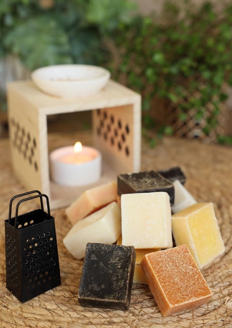 Râpe à cubes Aroma noire 7,5x3,5x2,5 cm (12 pcs) [IFS-36006]