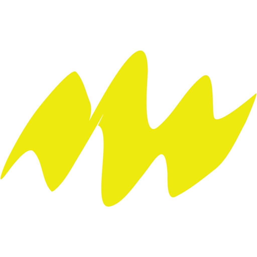 Feutres Colortime, trait 5 mm, jaune citron, 12pièces/ 1 Pq. [HOB-37337]