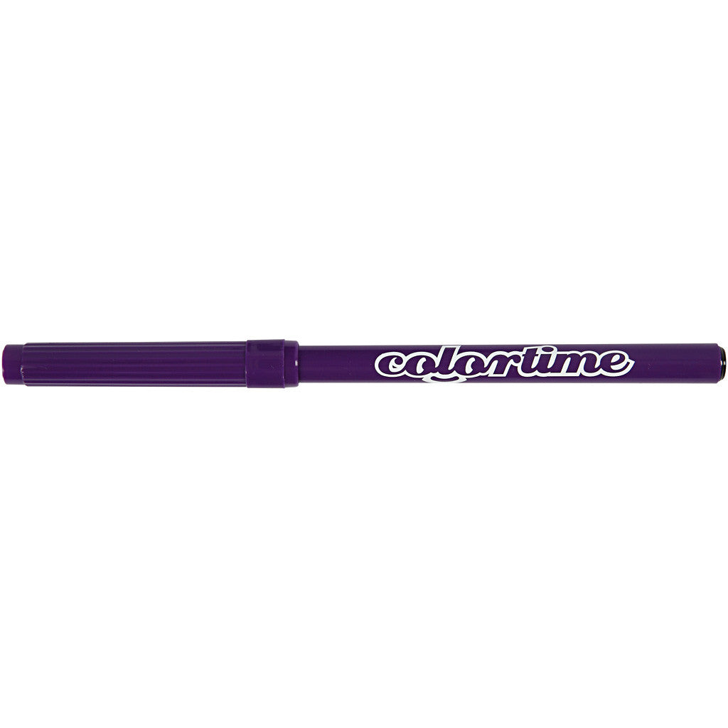 Feutres Colortime, trait 2 mm, violet, 18 pièces/ 1 Pq. [HOB-373532]