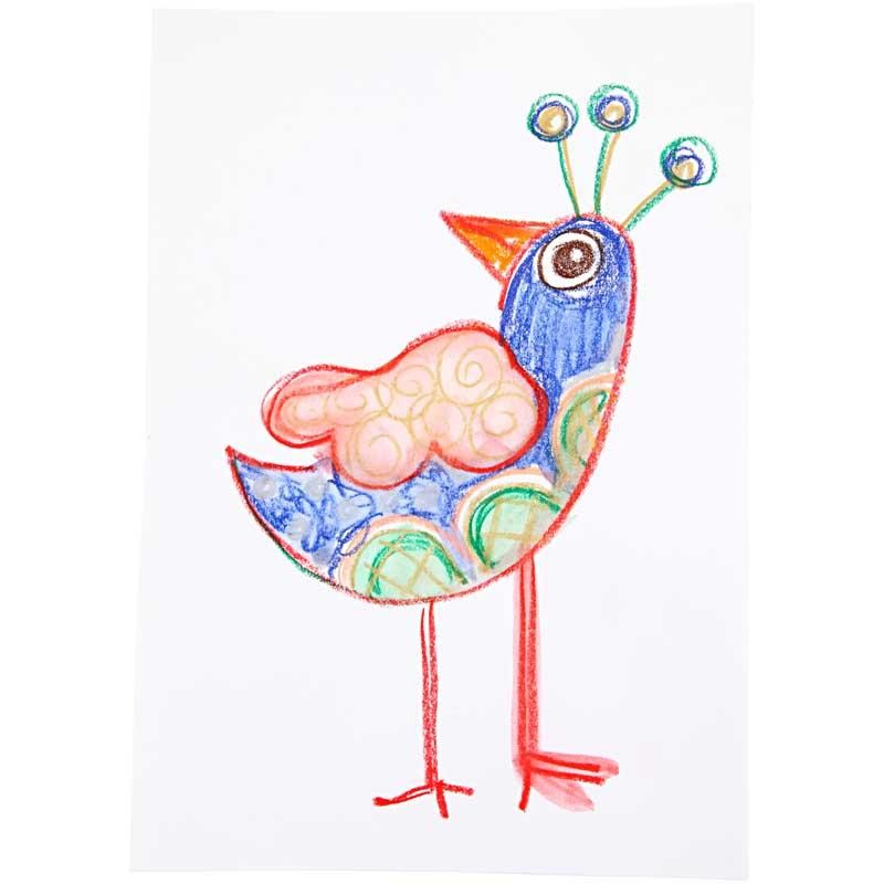 Woody 3-en-1, L : 11 cm, ép. 16 mm, mine 10 mm, ass. de couleurs, 10 pièces/ 1 Pq. [HOB-38190]