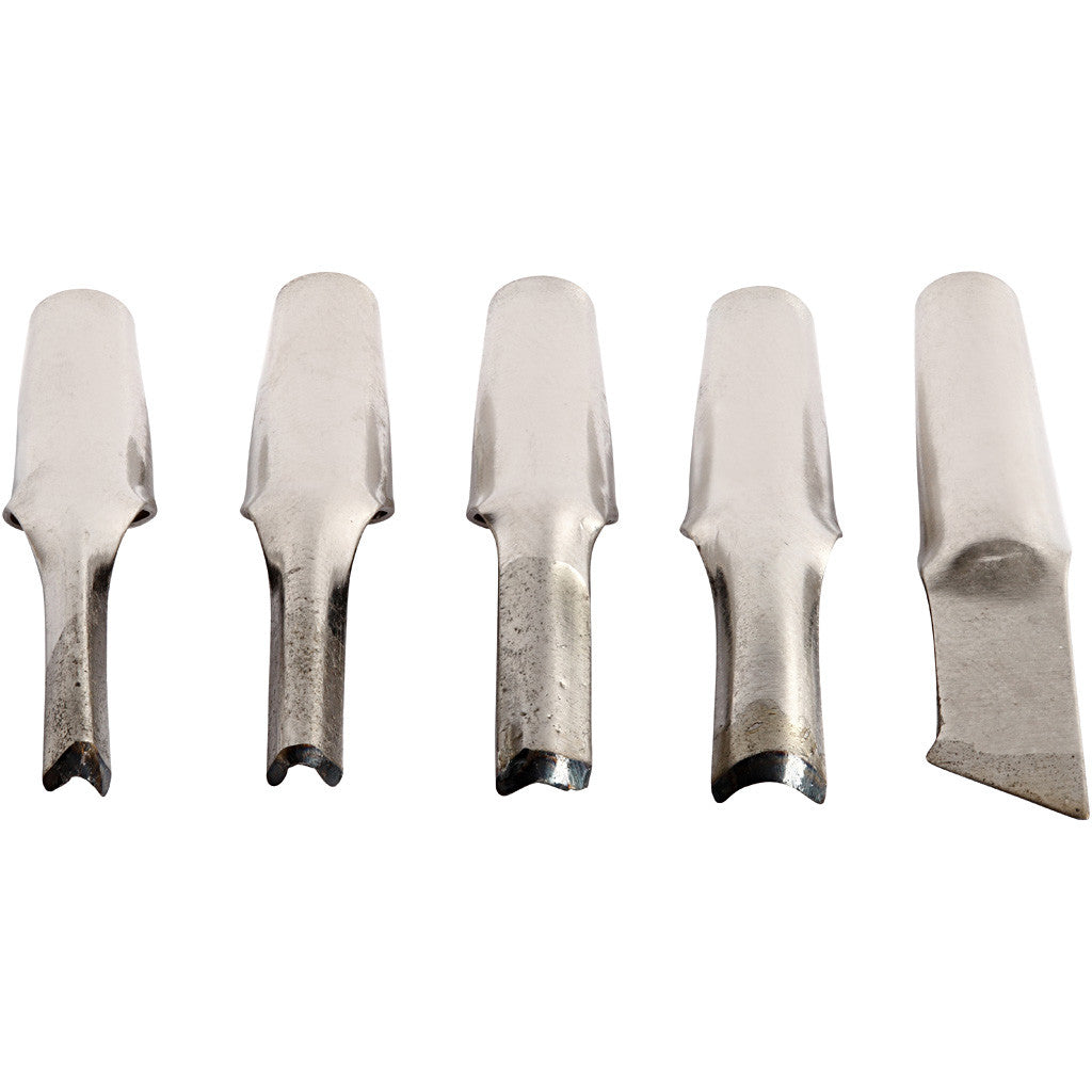 Kit de découpe de linoléum, 5 ass./ 1 set [HOB-38230]