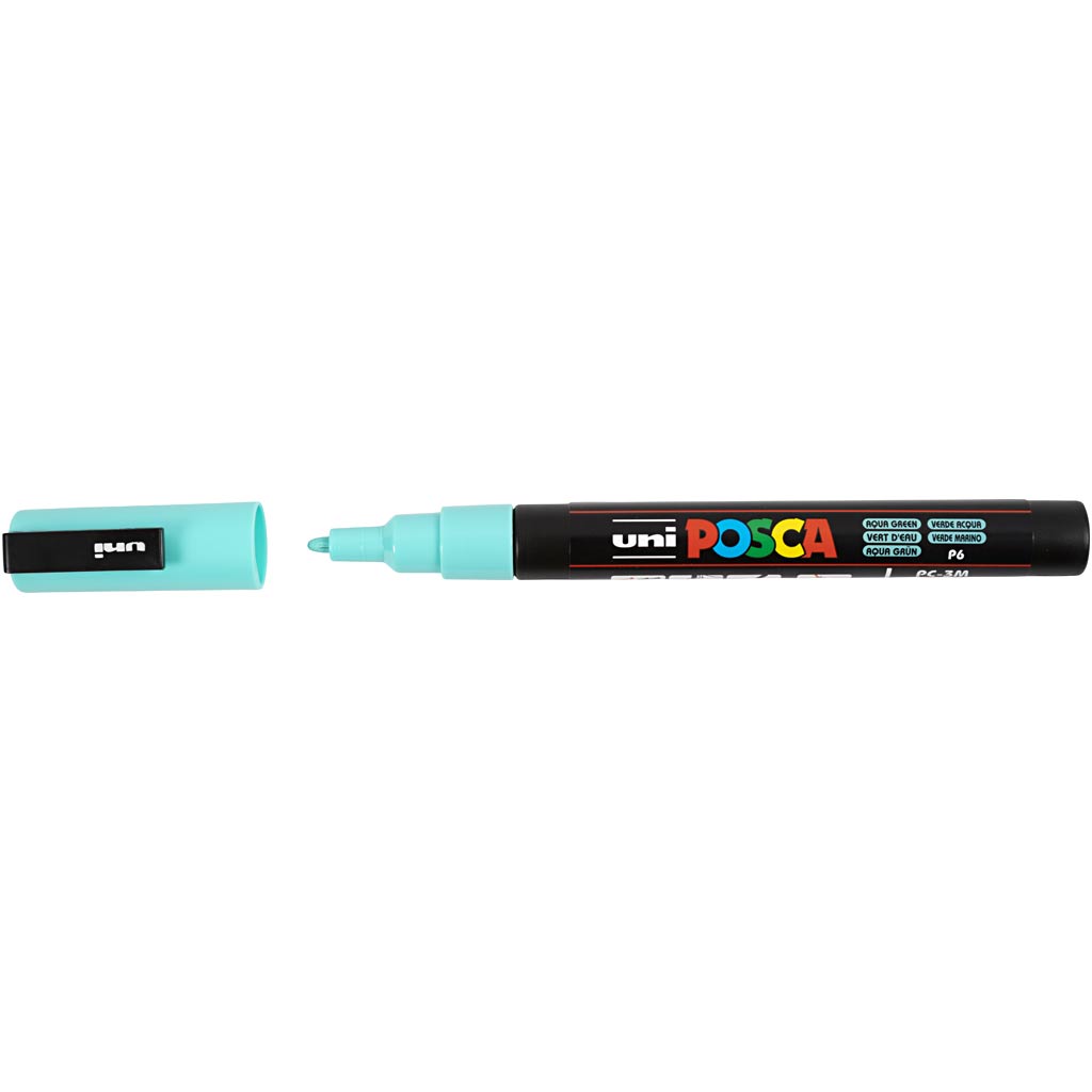 Feutre Posca, ass. de couleurs, dim. PC-3M, trait 0,9 - 1,3 mm, 8 ass./ 1 Pq. [HOB-384290]