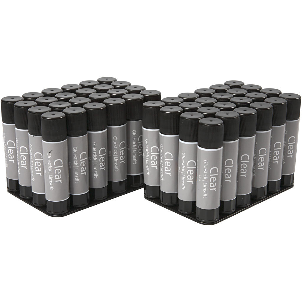 Bâton de Colle Clear, Ronde, 10 gr, 48 pièces/ 1 Pq. [HOB-39040]