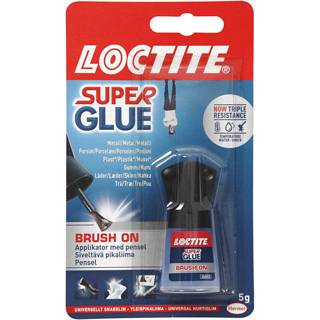 Colle puissante a/pinceau Loctite, 5gr/ 1 pièce [HOB-39062]