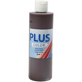 Peinture Acrylique Plus Color, chocolate, 250 ml/ 1 flacon [HOB-39401]