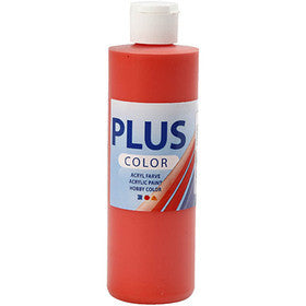 Peinture Acrylique Plus Color, brilliant red, 250 ml/ 1 flacon [HOB-39427]