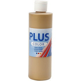 Peinture Acrylique Plus Color, or, 250 ml/ 1 flacon [HOB-39452]