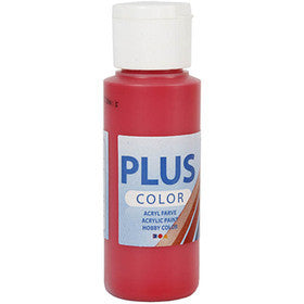 Peinture Acrylique Plus Color, berry red, 60 ml/ 1 flacon [HOB-39629]