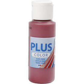 Peinture Acrylique Plus Color, rouge antique, 60 ml/ 1 flacon [HOB-39660]