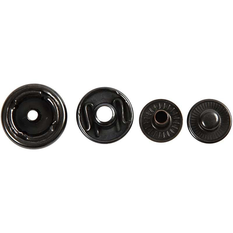 Boutons pression - Recharges, d 15 mm, 10 pièces/ 1 Pq. [HOB-41165]