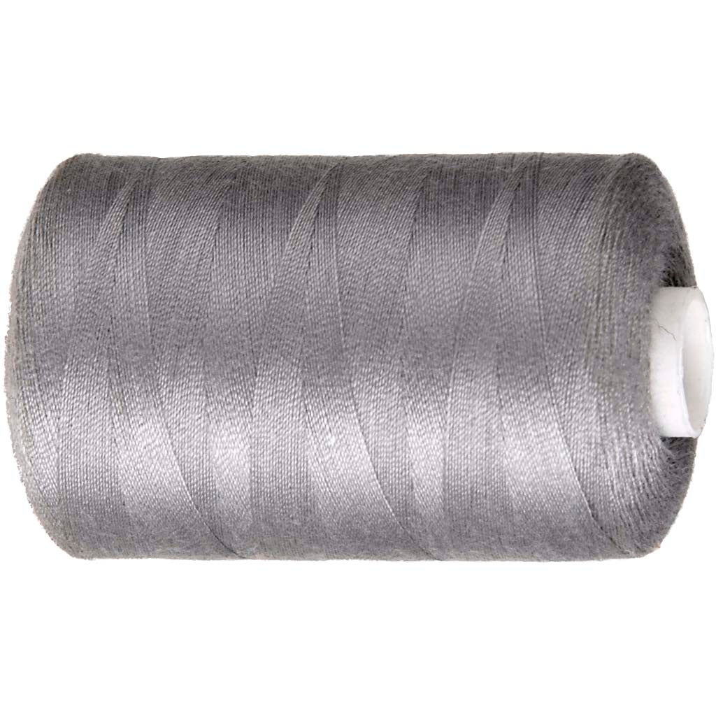 Fil à Coudre, gris, 1000 m/ 1 rouleau [HOB-41213]