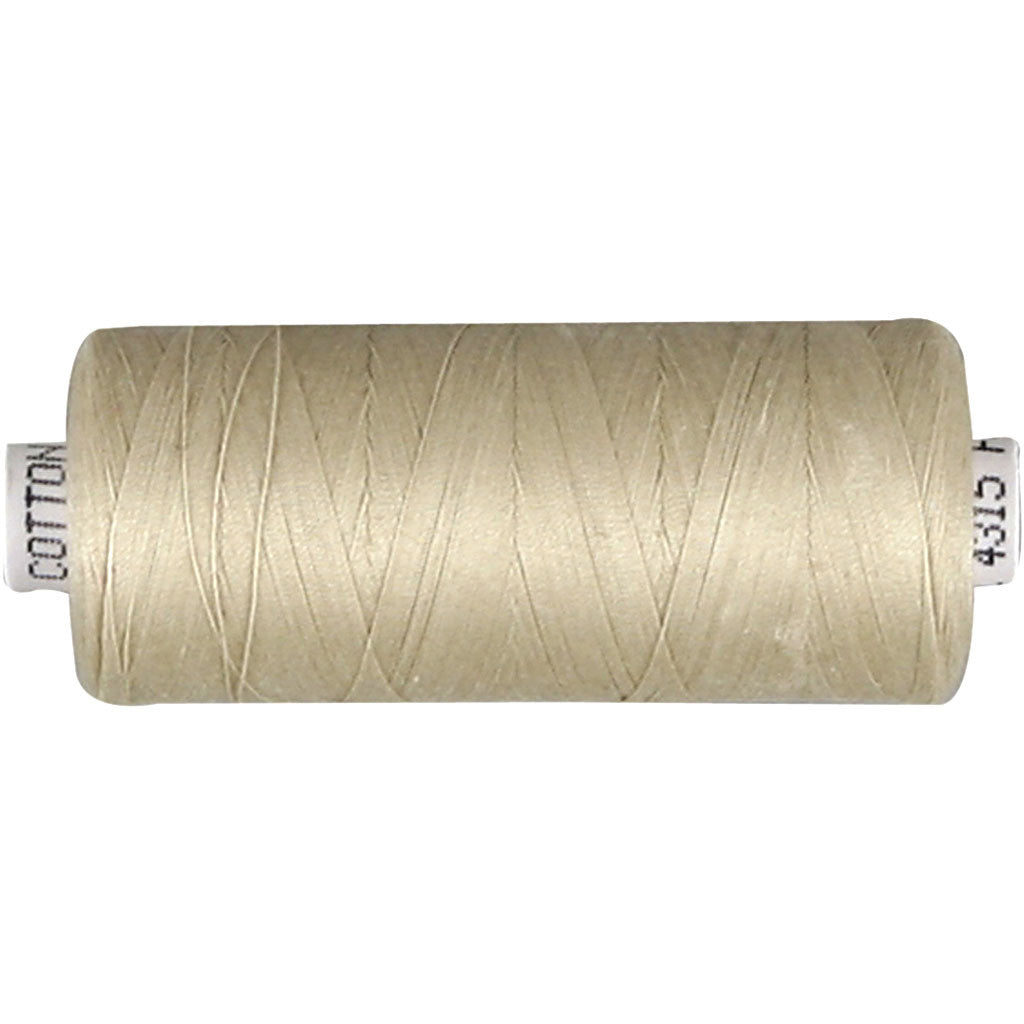 Fil à Coudre, beige, 1000 m/ 1 rouleau [HOB-41298]
