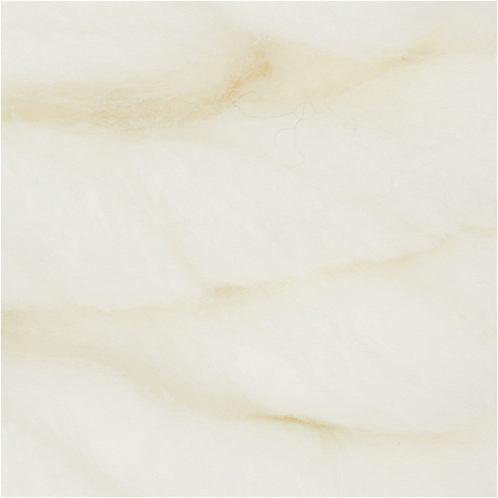Pelote de Laine Acrylique Épaisse, L : 15 M, dim. mega, blanc cassé, 300 gr/ 1 boule [HOB-42167]