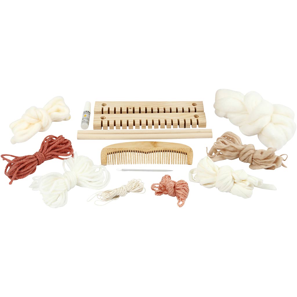 Kit de démarrage DIY Tissage, 1 Pq. [HOB-42301]