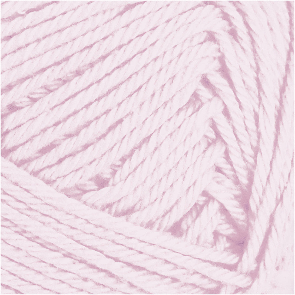 Fil de coton, dim. 8/4, L : 170 M, aiguille 3-3,5, dusty rose, 50 gr/ 1 boule [HOB-431140]