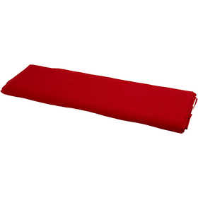 Tissu, L : 145 cm, 140 gr, rouge, 10 m/ 1 rouleau [HOB-44085]