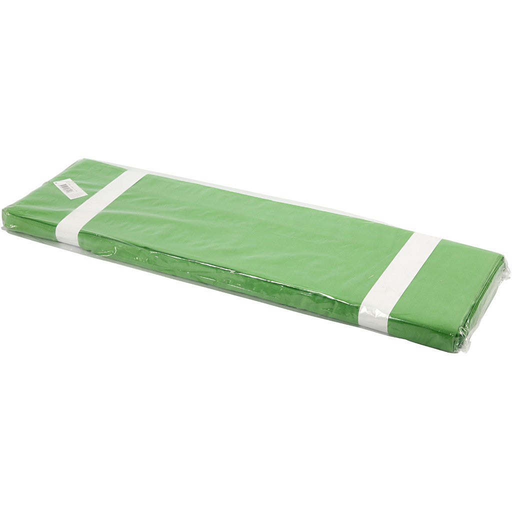 Tissu, L : 145 cm, 140 gr, vert, 10 m/ 1 rouleau [HOB-44089]