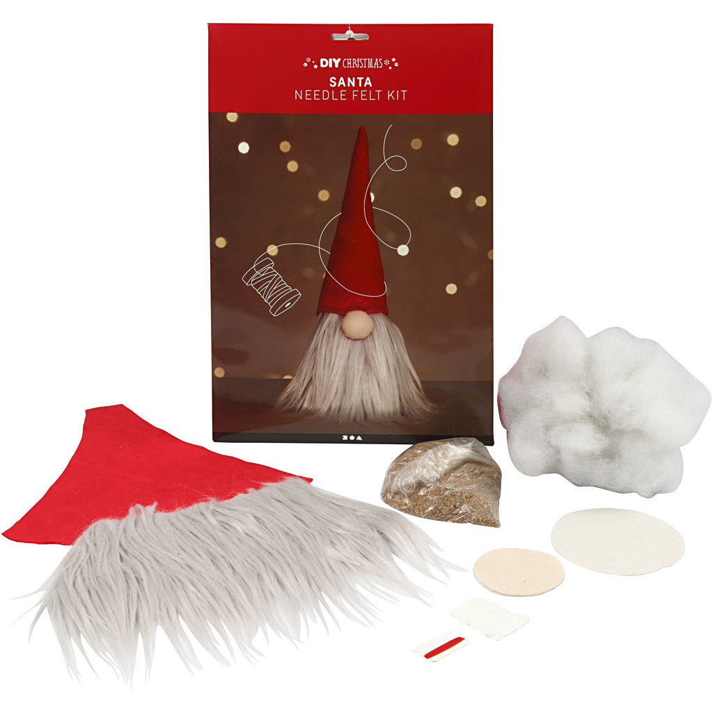 Père Noël Nain scandinave, H : 30 cm, 1 pièce [HOB-441821]