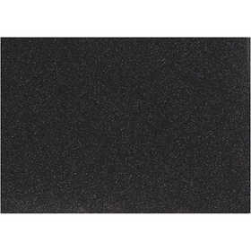 Film à repasser, A5, feuille 148x210 mm, paillettes, noir, 1 flles [HOB-44329]