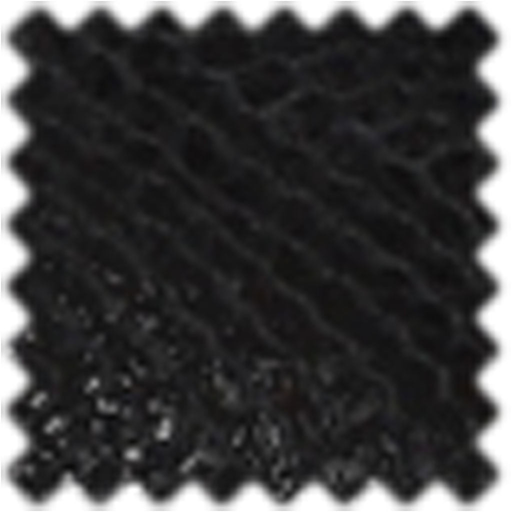 Tulle, L : 50 cm, noir, 5 m/ 1 rouleau [HOB-44619]