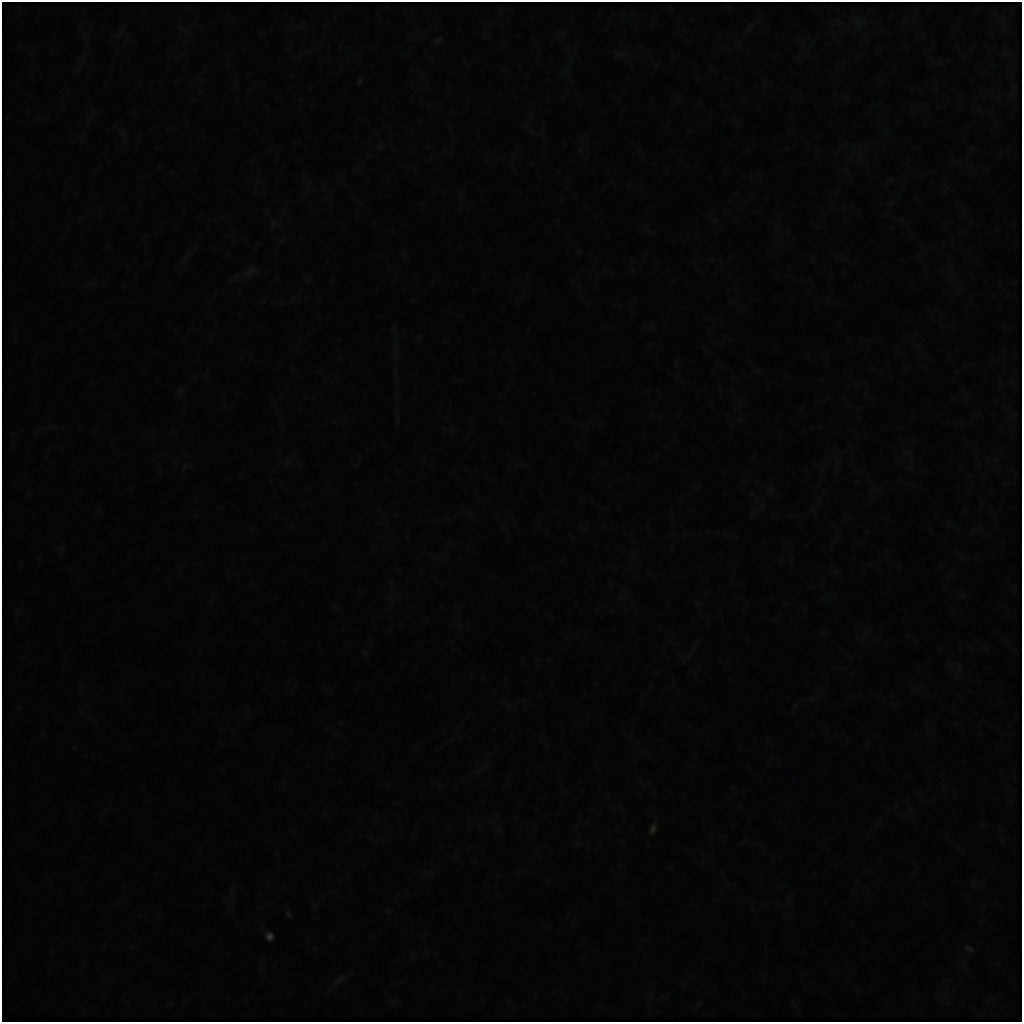 Polaire, L : 125 cm, L : 150 cm, 200 gr, noir, 1 pièce [HOB-44634]