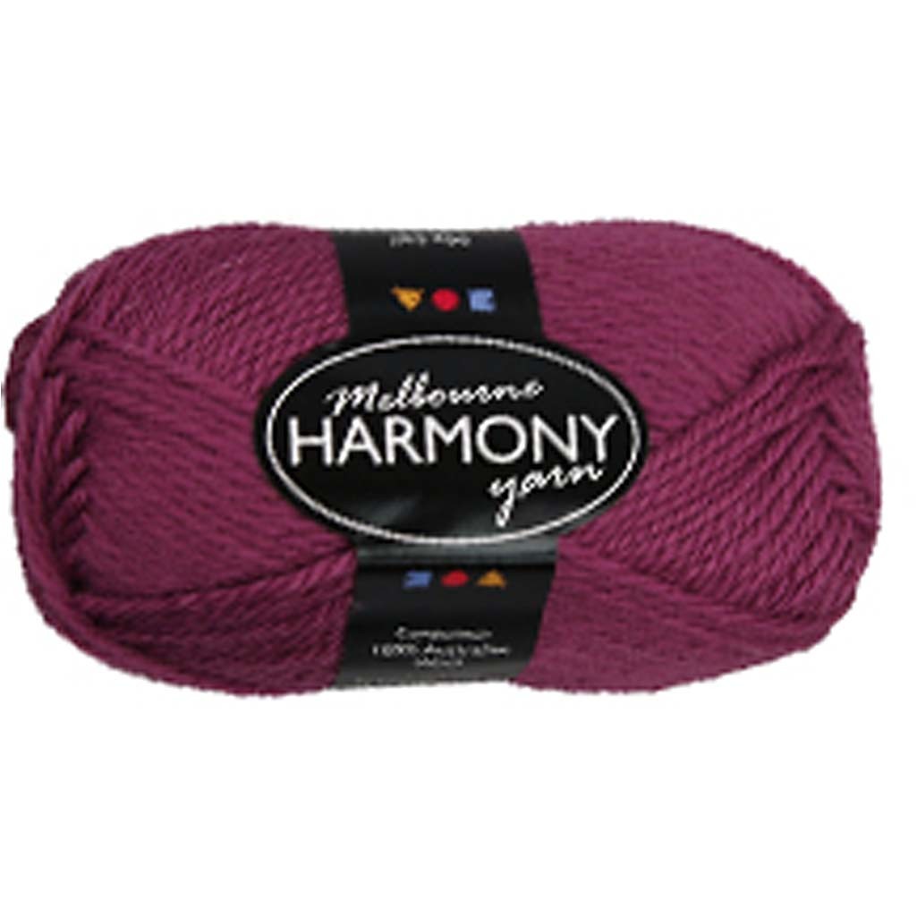 Pelote de laine Melbourne, L : 92 M, jaune foncé, 50 gr/ 1 boule [HOB-44714]