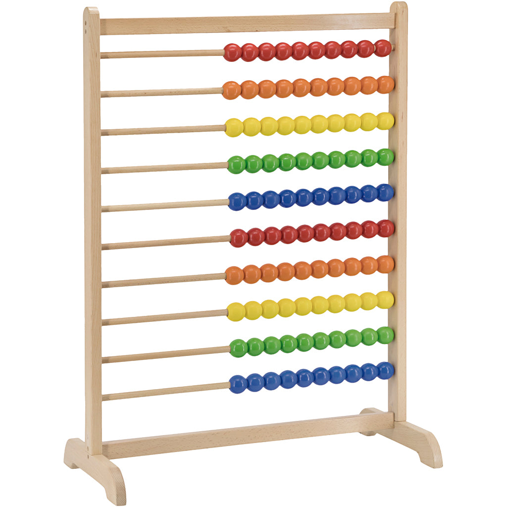VIGA wooden abacus, size 60x81,5x30 cm