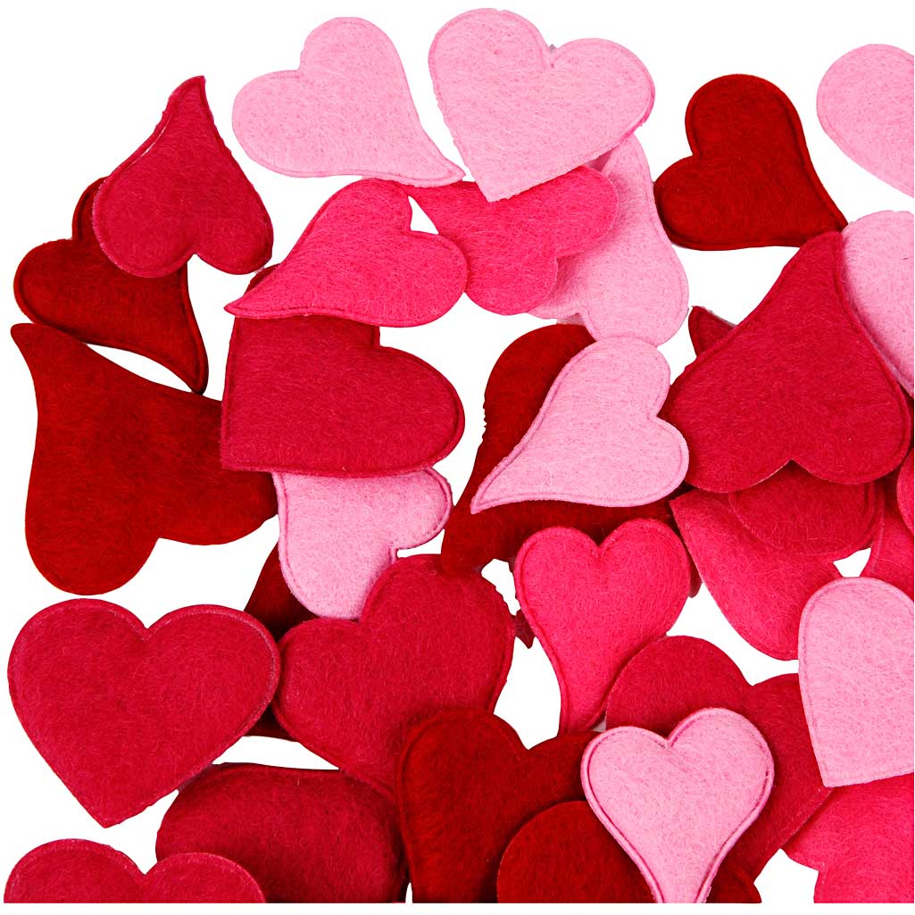 Coeurs, 160 pièces/ 1 Pq. [HOB-450741]