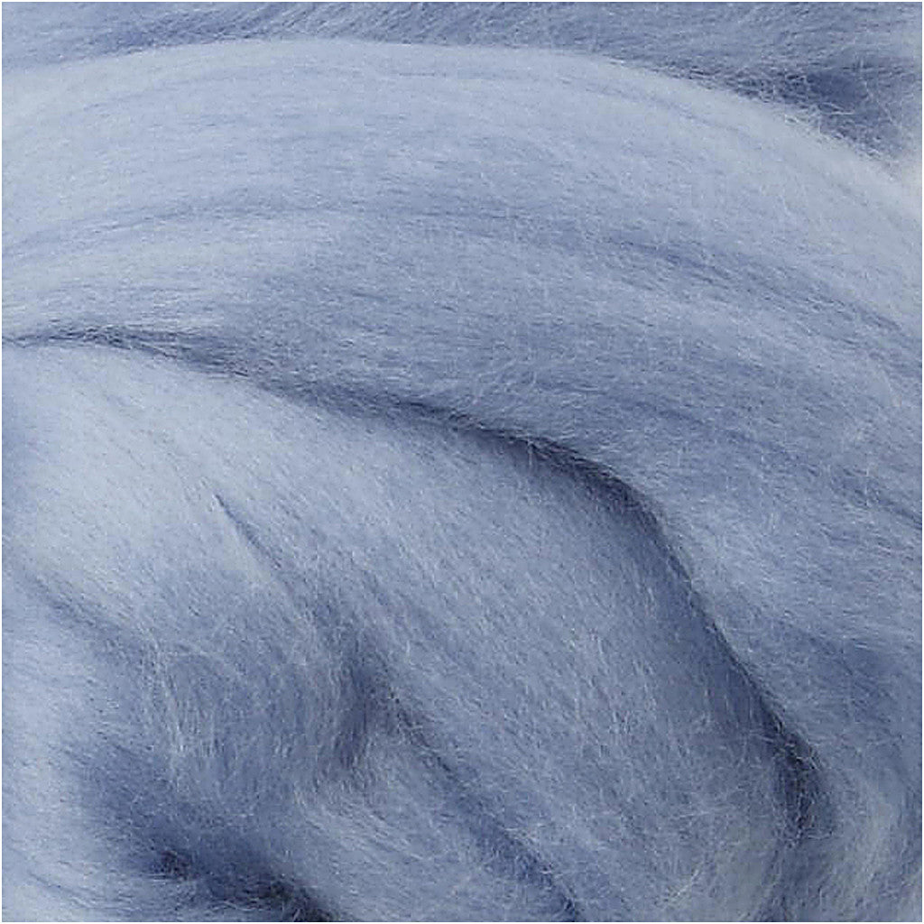 Laine Mérinos, ép. 21 my, ice blue, 100 gr/ 1 Pq. [HOB-46075]