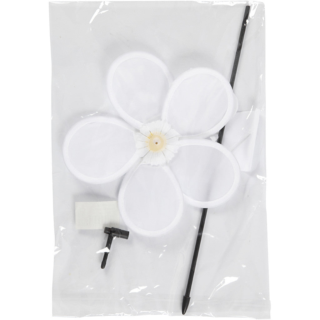 Moulin à vent fleur, d 20 cm, 1 pièce [HOB-474200]