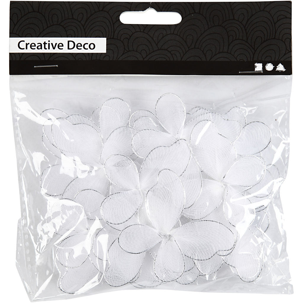 Ailes d'anges, dim. 5,5x4,5 cm, 30 pièces/ 1 Pq. [HOB-48257]