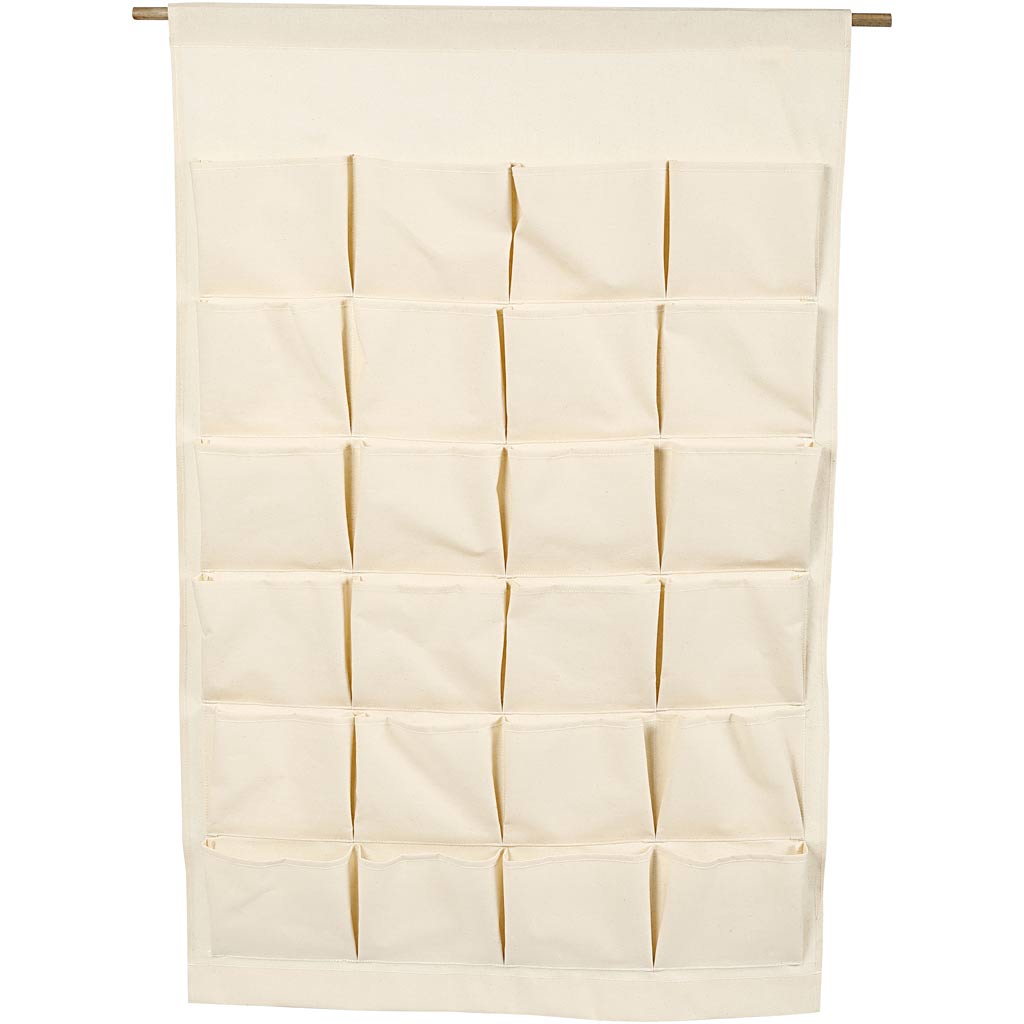 Hanging Organiser, H: 93 cm, W: 60 cm, light natural