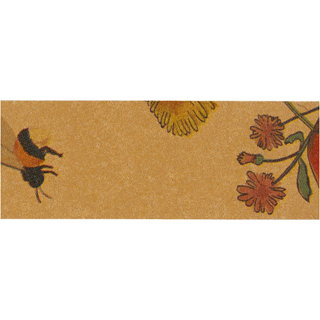 Bandes de tressage, L : 15 mm, ép. 0,55 mm, brun clair, 9.50 m/ 1 rouleau [HOB-498955]