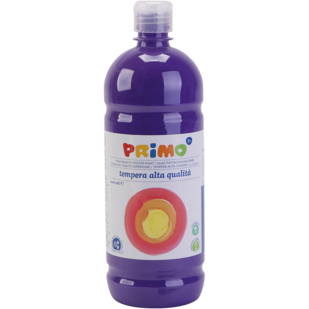 Peinture à la détrempe Mate, violet, 1000 ml/ 1 flacon [HOB-642144]