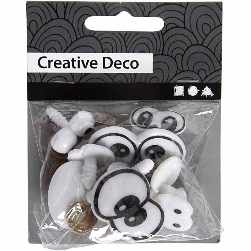 Yeux Amusants, dim. 2-3 cm, 9 ass./ 1 Pq. [HOB-500960]