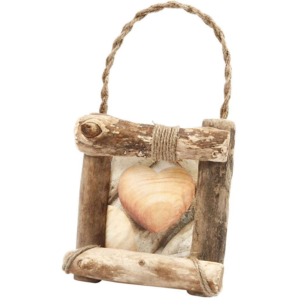 Mélange de bois, L : 6-14 cm, ép. 15 mm, 610 gr/ 1 Pq. [HOB-502230]