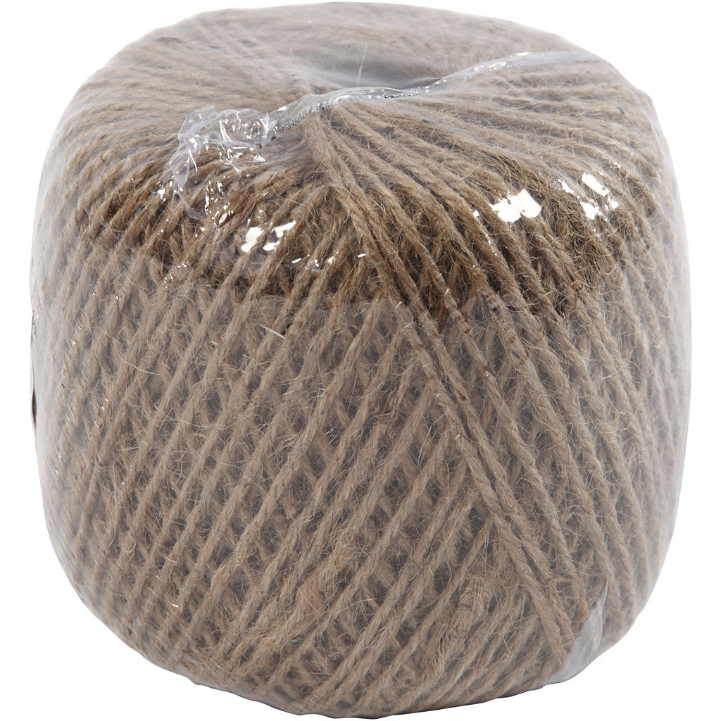 Ficelle de nature, ép. 2 mm, 180 m/ 1 rouleau [HOB-50333]