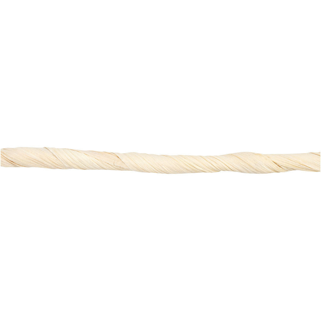 Corde de maïs, L : 3,5-4 mm, ca. 90 m, naturel, 500 gr/ 1 boule [HOB-50390]