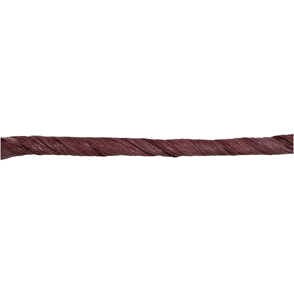 Corde de maïs, L : 3,5-4 mm, ca. 60 m, brun, 300 gr/ 1 boule [HOB-50391]