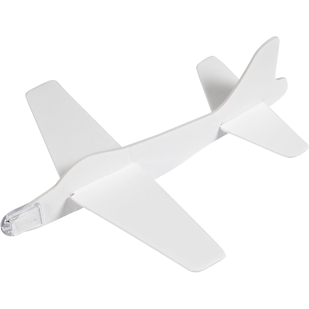 avions, L : 19 cm, L : 17,5 cm, blanc, 2 pièces/ 1 Pq. [HOB-51232]