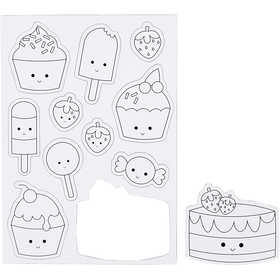 Aimants, Bonbons, dim. 14,85x21 cm, 1 flles [HOB-51237]