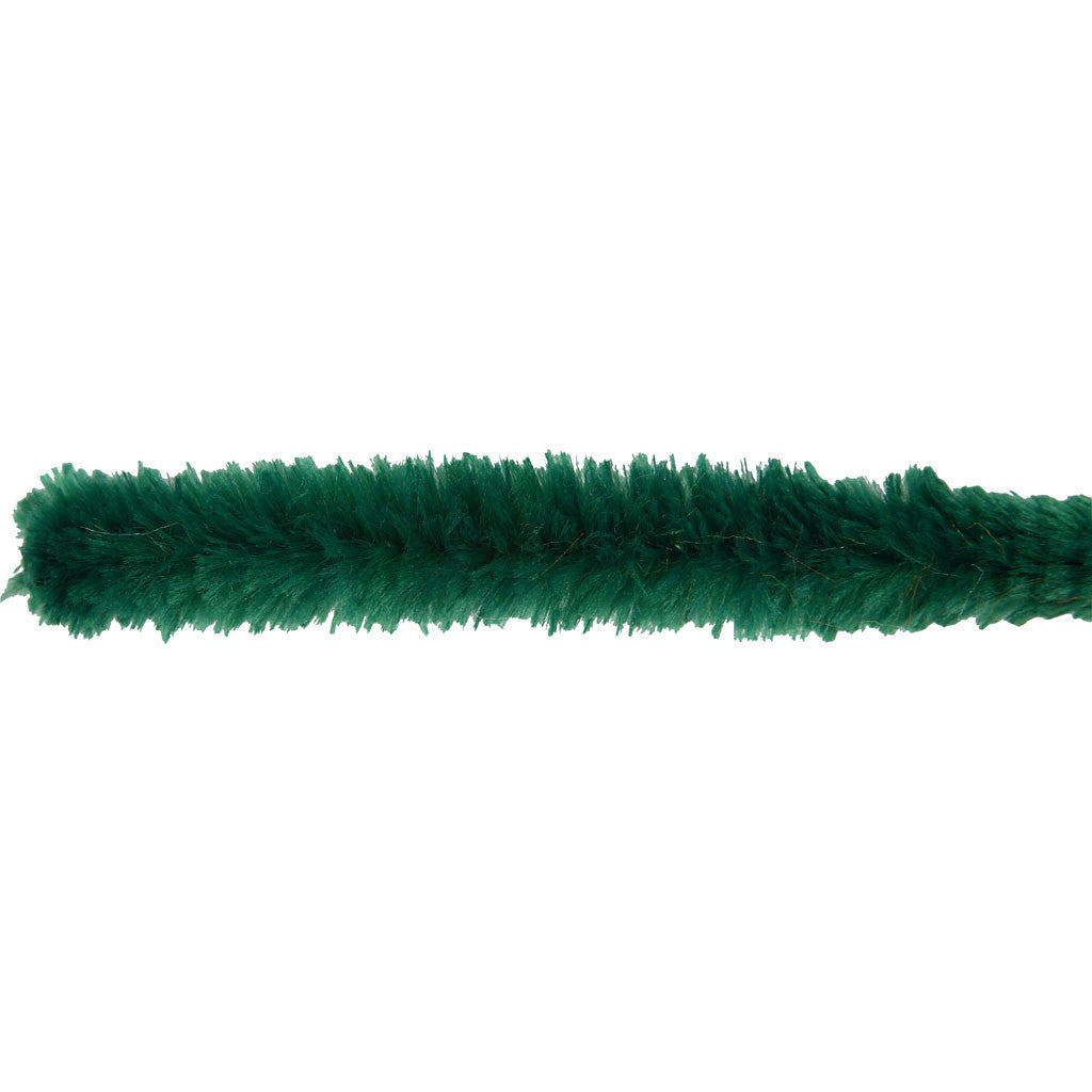 Fil chenille, L : 30 cm, ép. 15 mm, ass. de couleurs, 200 ass./ 1 Pq. [HOB-51646]