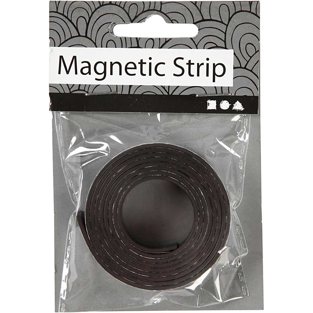 Bande magnétique, l: 12,5 mm, ép. 1,5 mm, 1m [HOB517940]