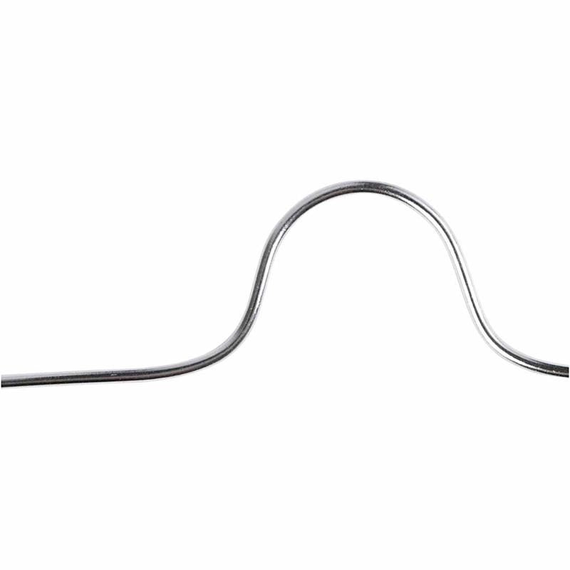 Fil d'aluminium, rond, ép. 1 mm, argent, 16 m/ 1 rouleau [HOB-518315]