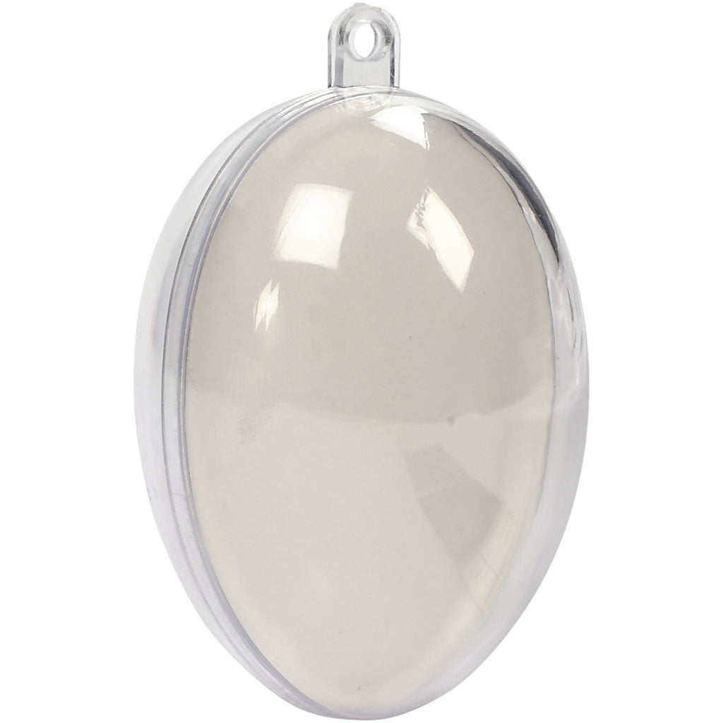 Oeuf décoratif, H : 6,3 cm, 5 set/ 1 Pq. [HOB-52145]